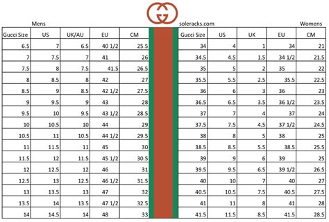 gucci size guide men's shoes|gucci ace size chart.